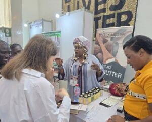 Séance de travail sur le stand SOKARCI